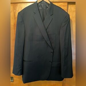 Classic Black Men's Suit 58Long